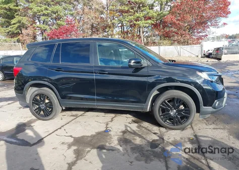 2021 Honda Passport Awd Ex-L from USA, damaged, VIN 5FNYF8H57MB004862